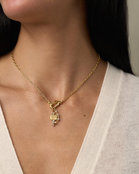 Mini Catherine Key Charm – Jade Trau