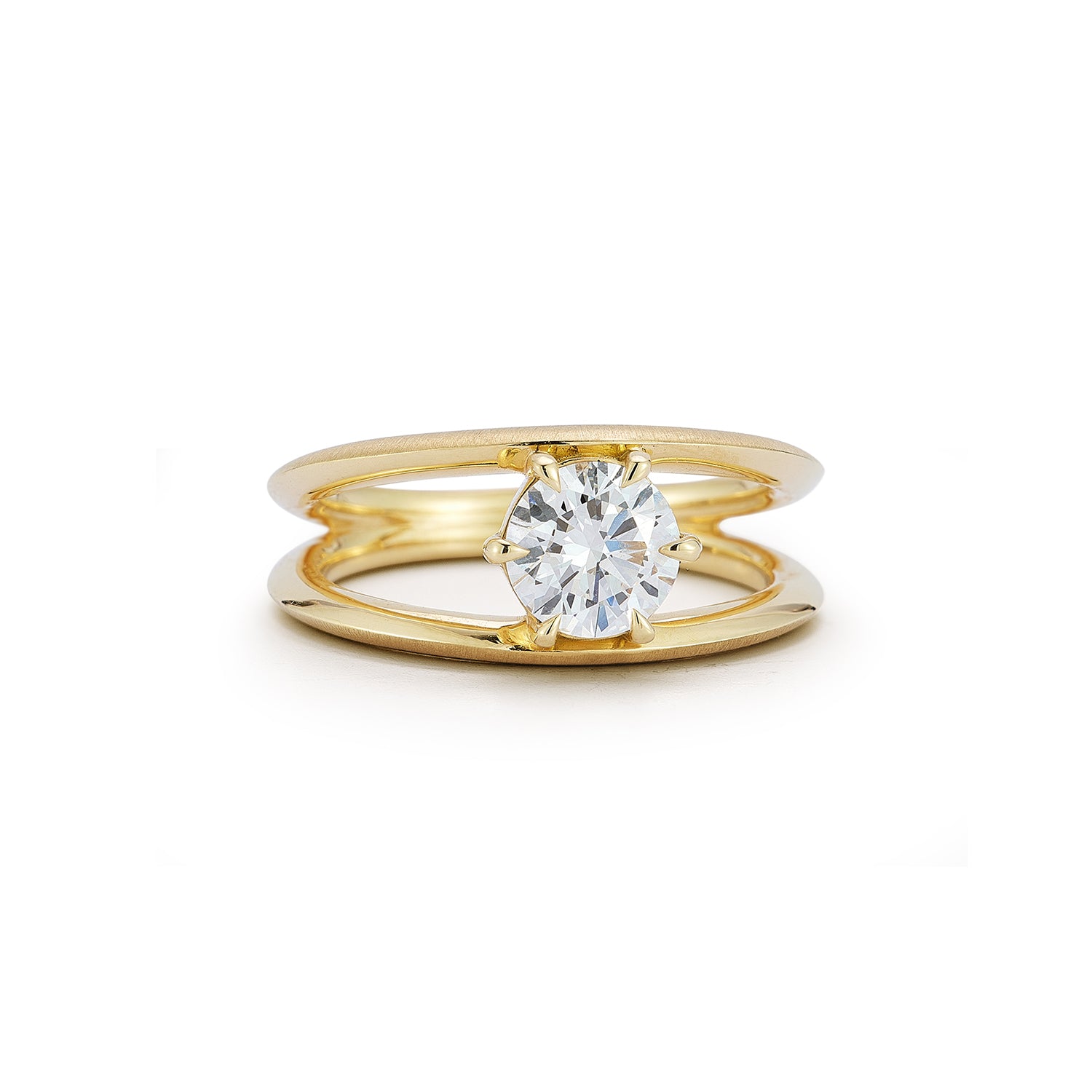 Sadie Solitaire Ring, Round, 1.8tcw