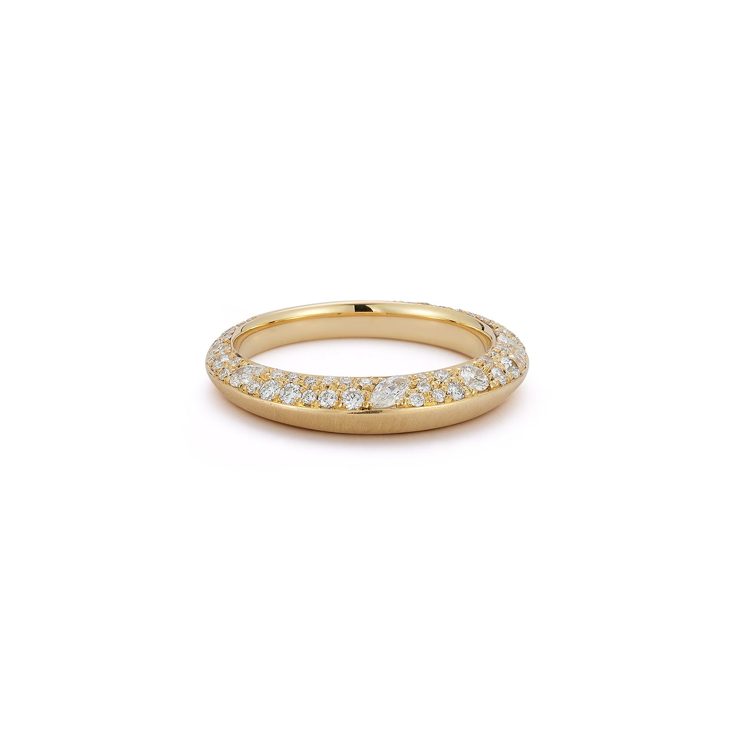 Frankie Half Diamond Stacking Band
