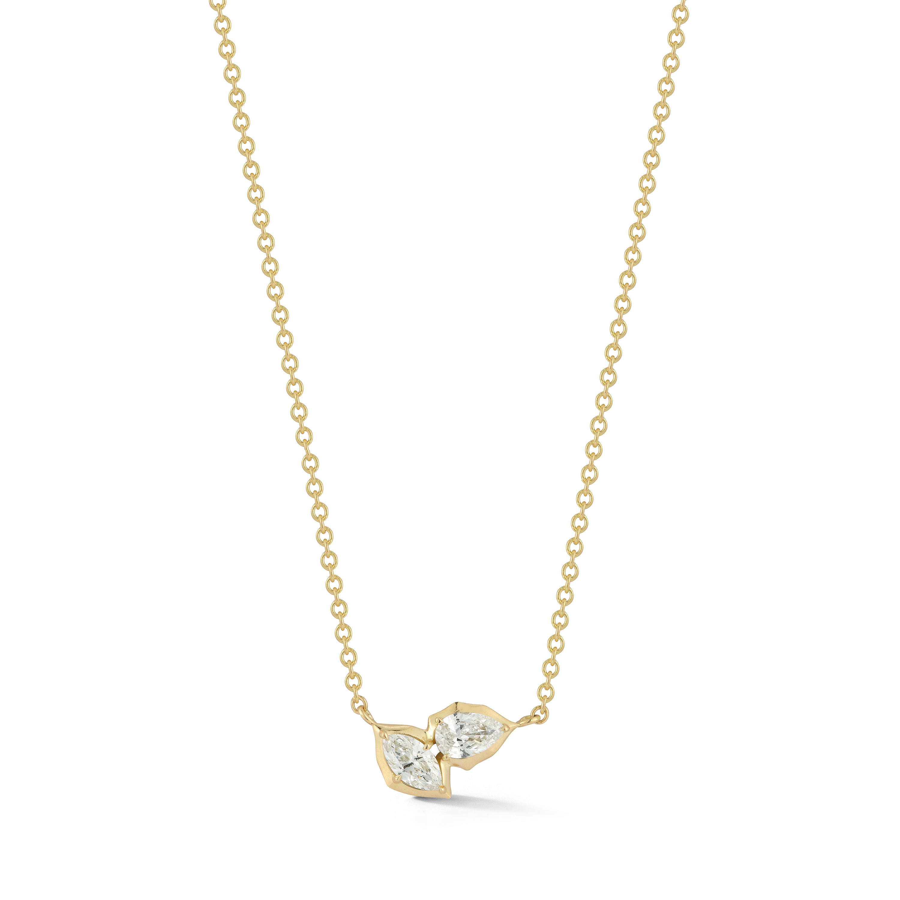 Poppy Two-Stone Pendant