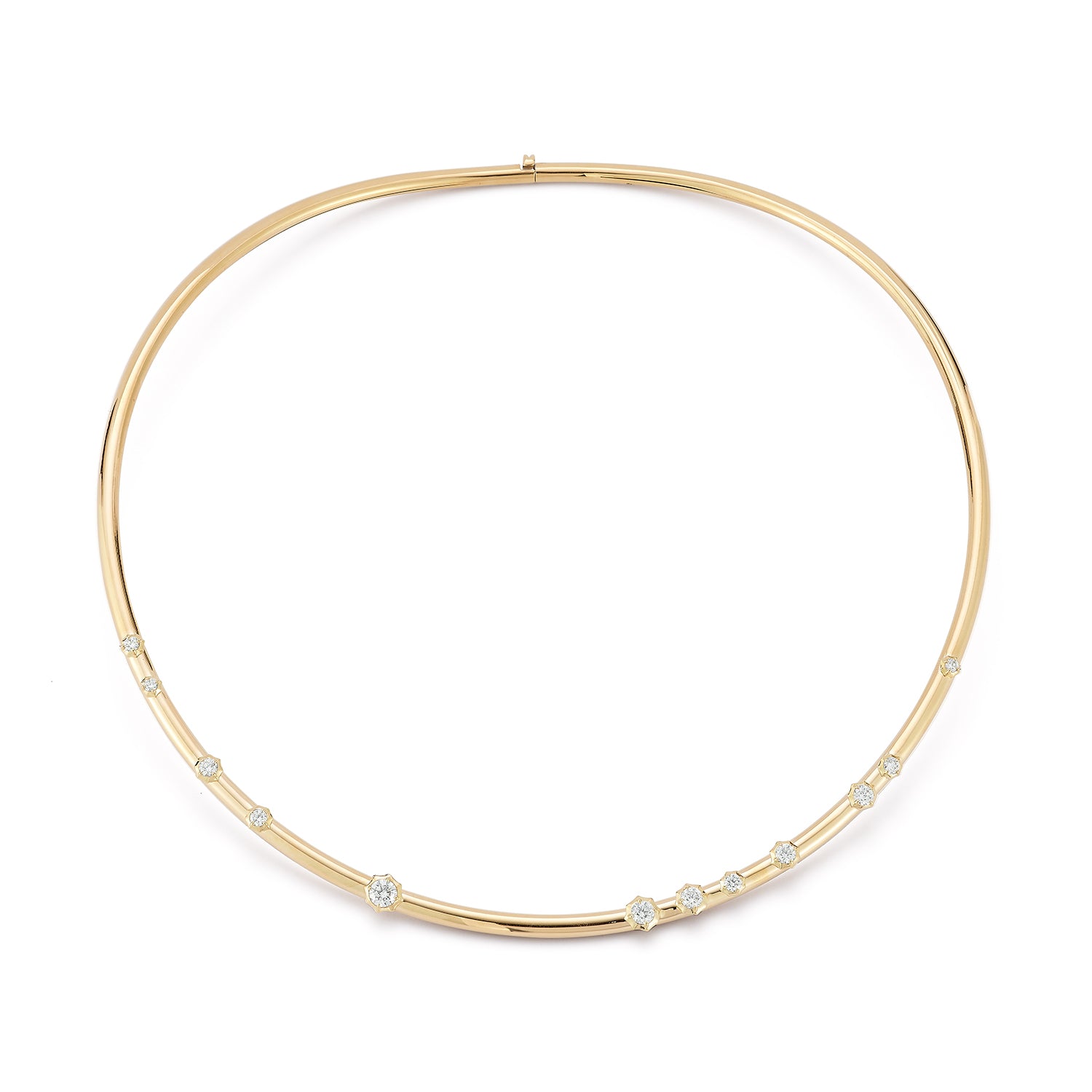 Constellation Diamond Plié Collar