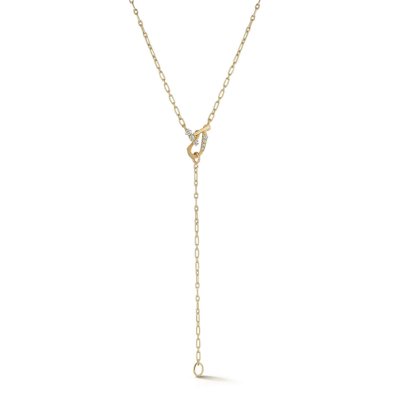 Mini Diamond Lola Lariat Necklace