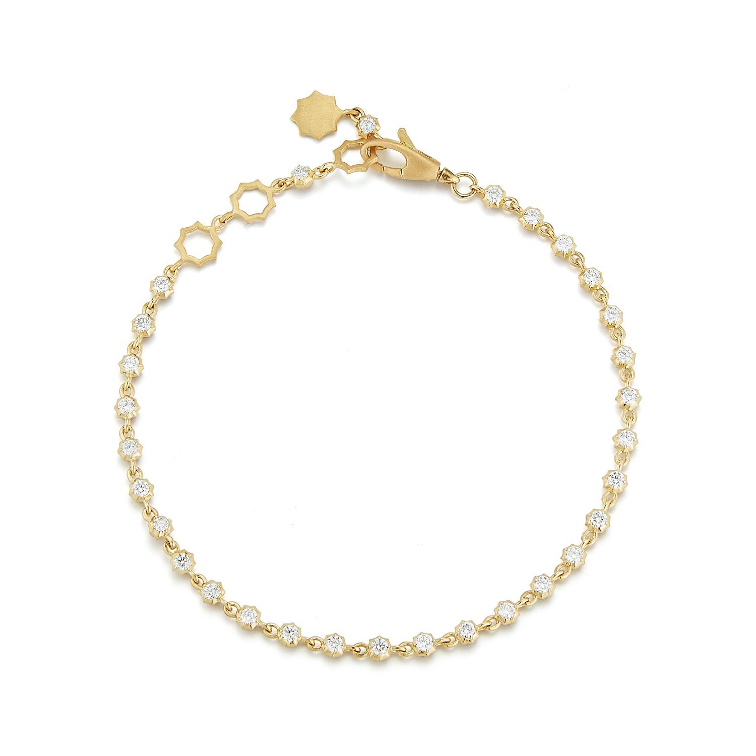 Small Sophisticate Line Bracelet in 18K Yellow Gold