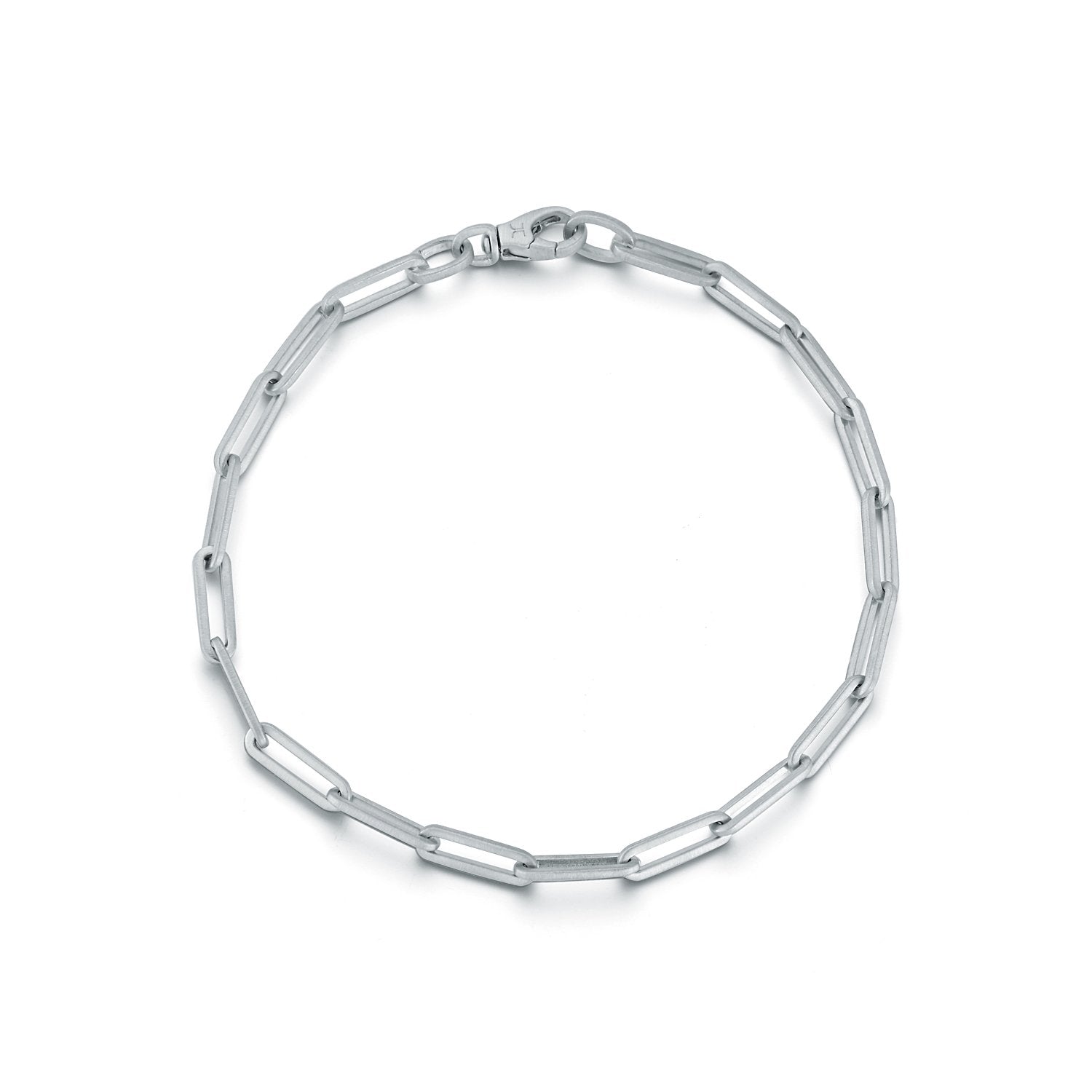 Tatum S-Chain Bracelet in 18K White Gold