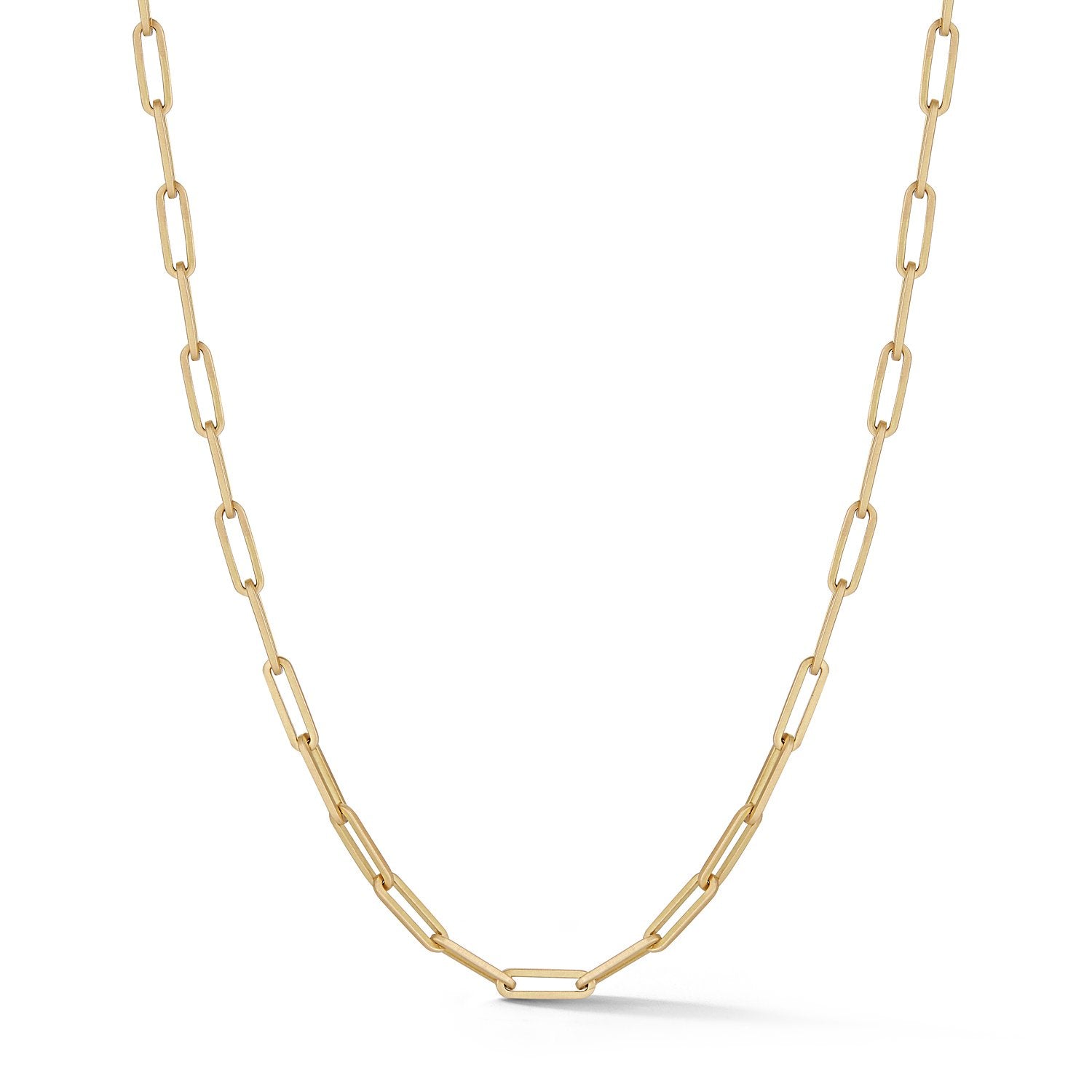 Tatum Large Rectangle Chain in 18K Yellow Gold