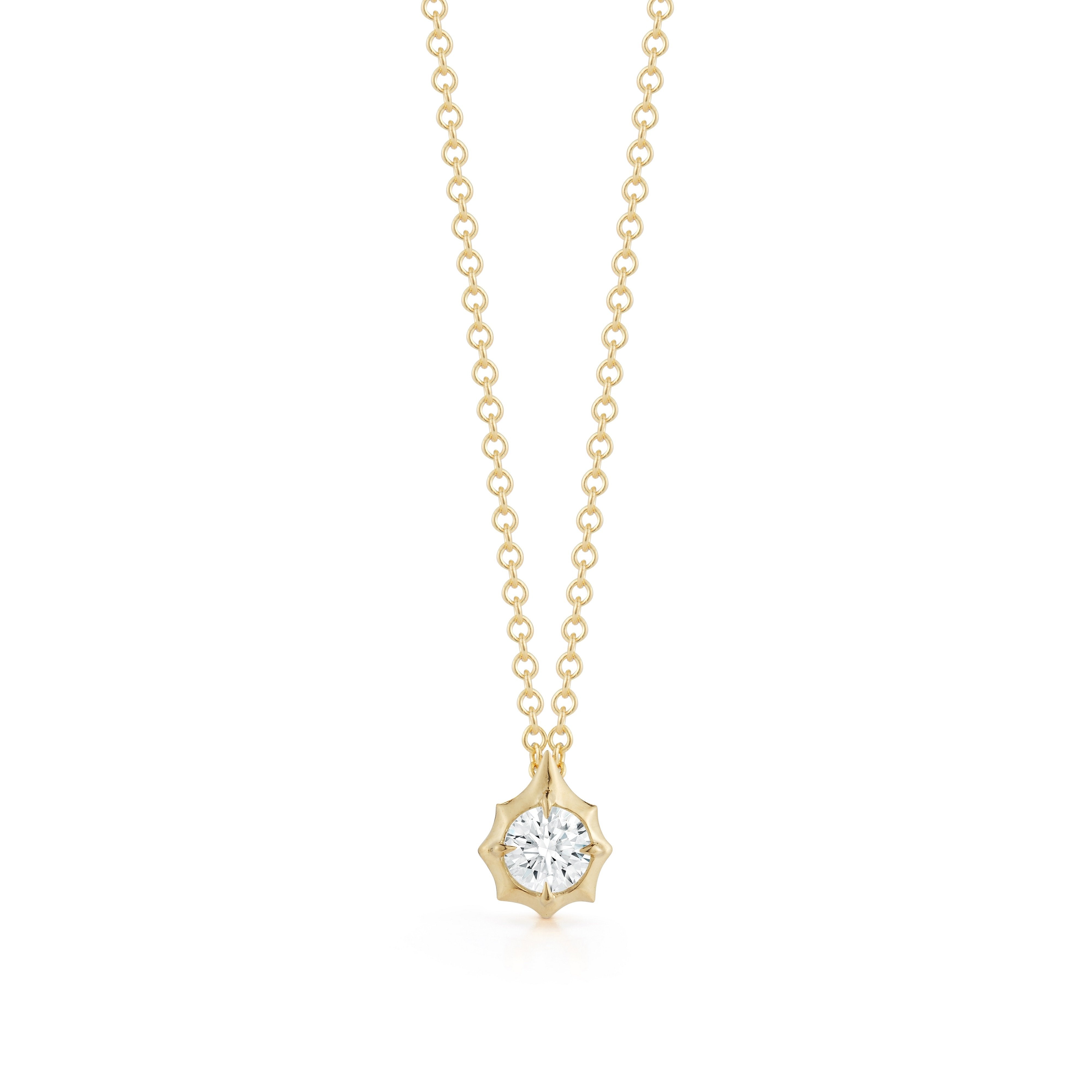 Sophisticate Pendant in 18K Yellow Gold