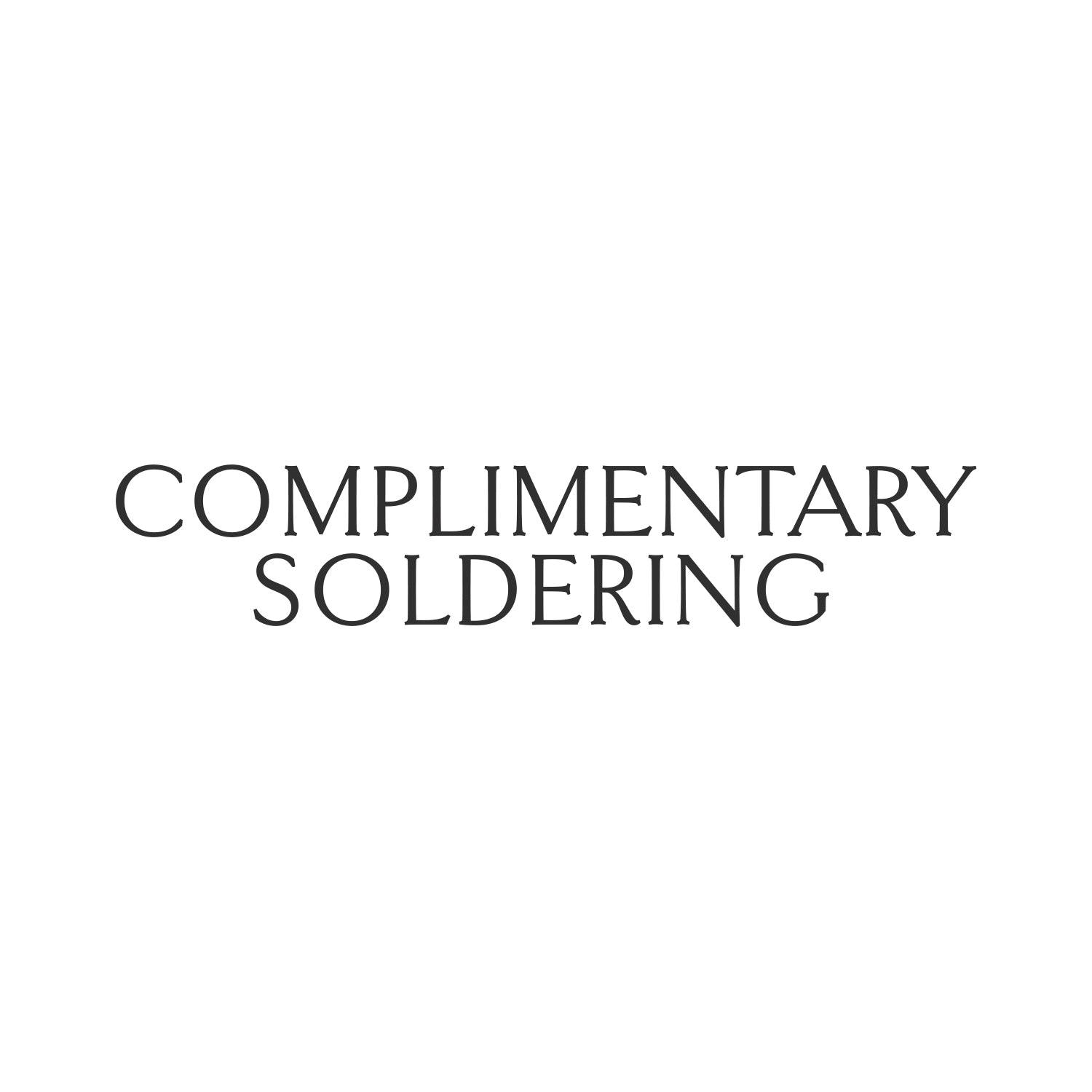 Complimentary Soldering