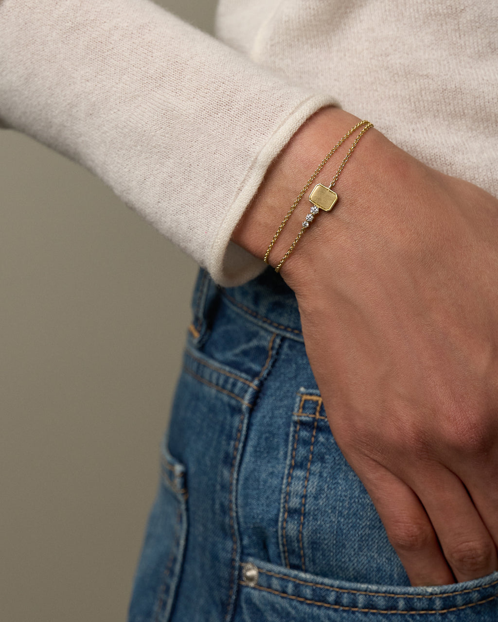 Mini Catherine Key Wrap Bracelet