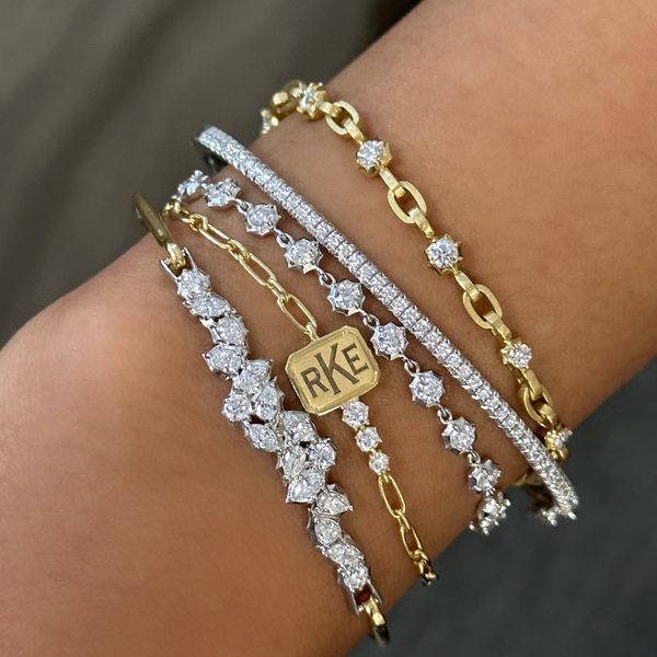 Posey Two-Tone Bangle