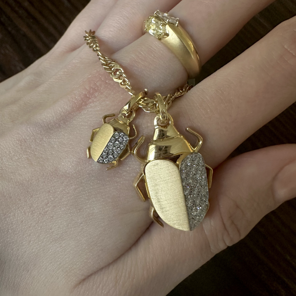 Mini Scarab Charm