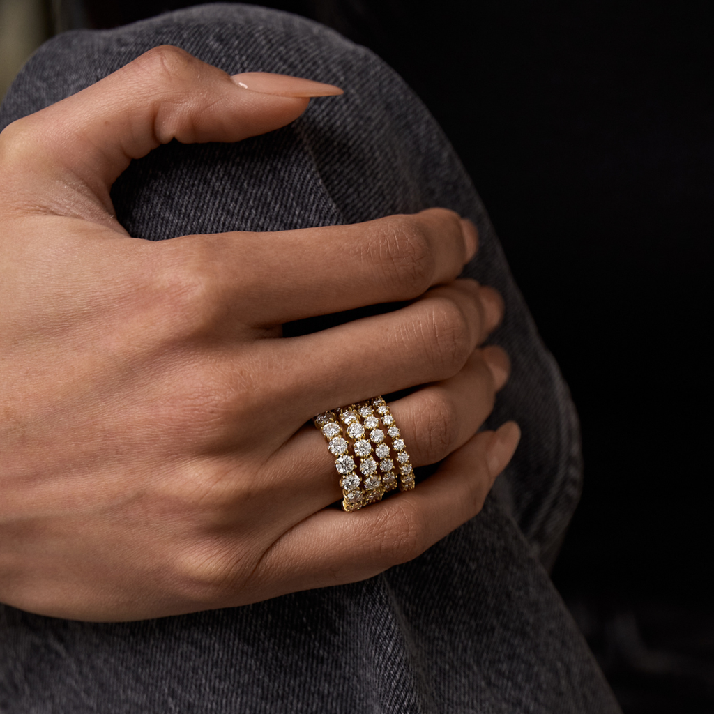 Catherine Diamond Eternity Band No. 1