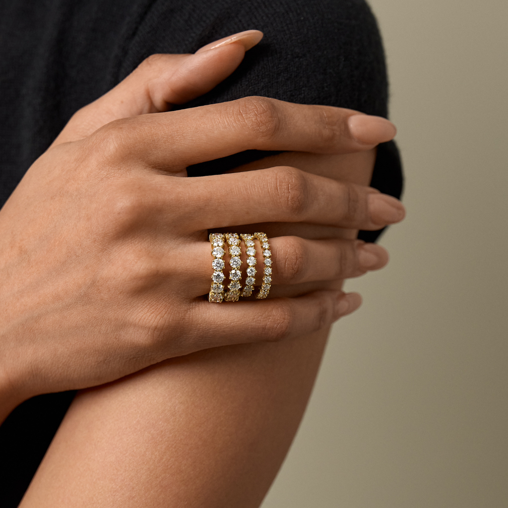 Catherine Diamond Eternity Band No. 1