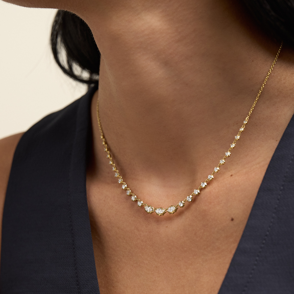 Maverick Diamond Riviera Necklace
