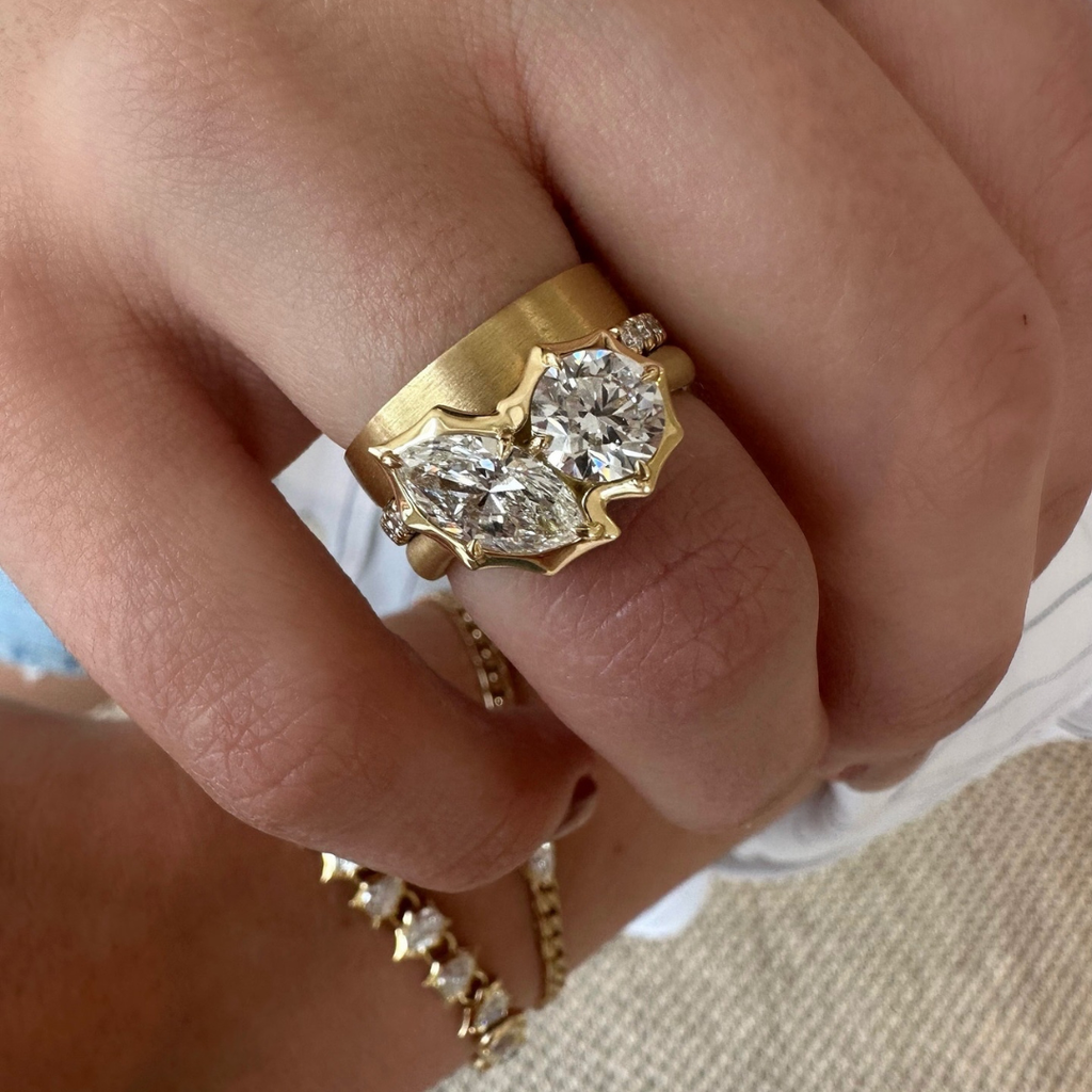 Alchemy Two Stone Ring