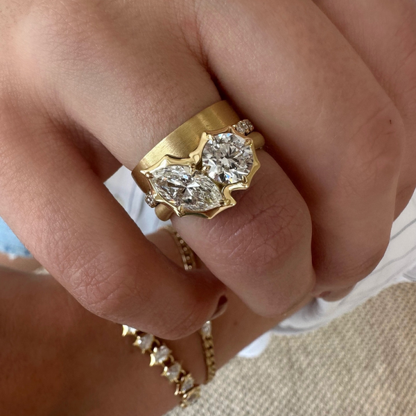Alchemy Two Stone Ring