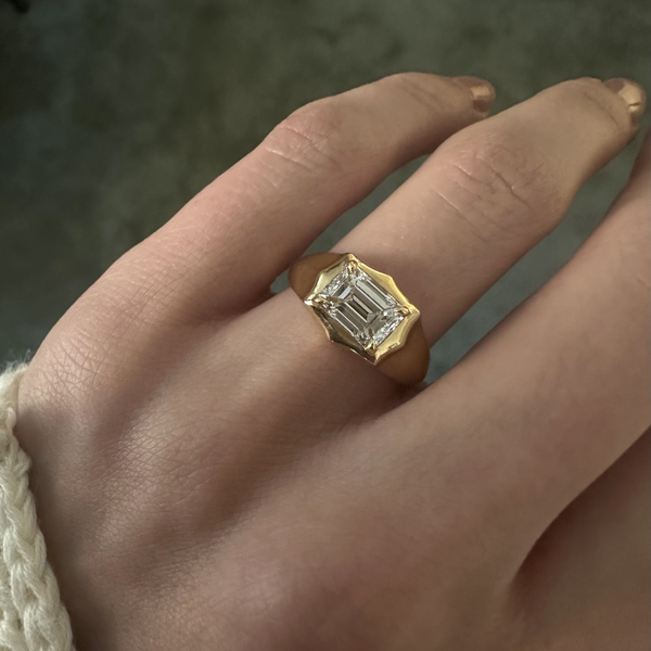Sloane Solitaire Ring (Setting Only)