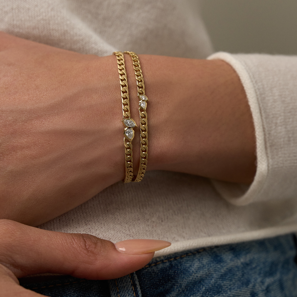 Poppy Curb Chain Bracelet