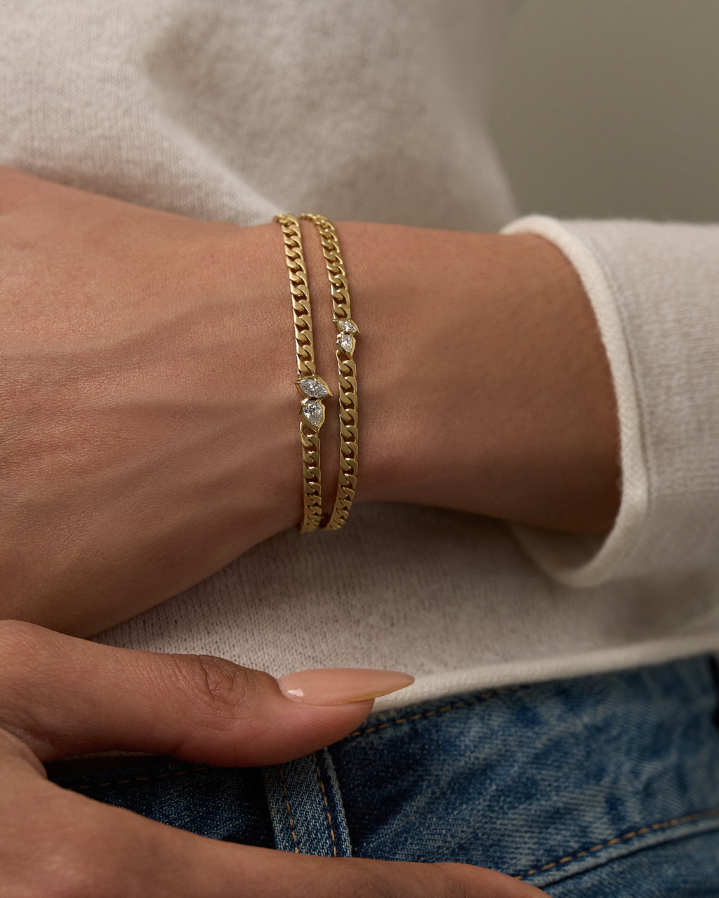 Poppy Curb Chain Bracelet