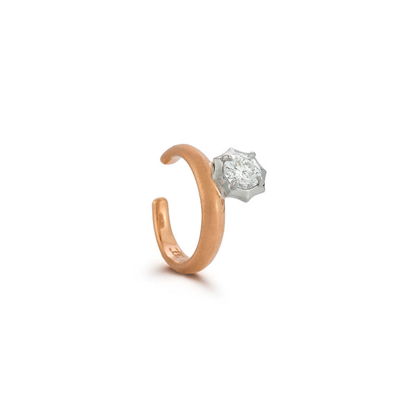 Two Tone Hanging Sophisticate Ear Cuff