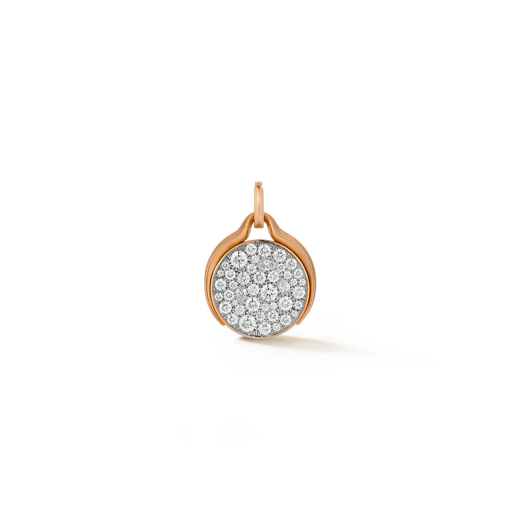 Diana Round Diamond Pave Charm