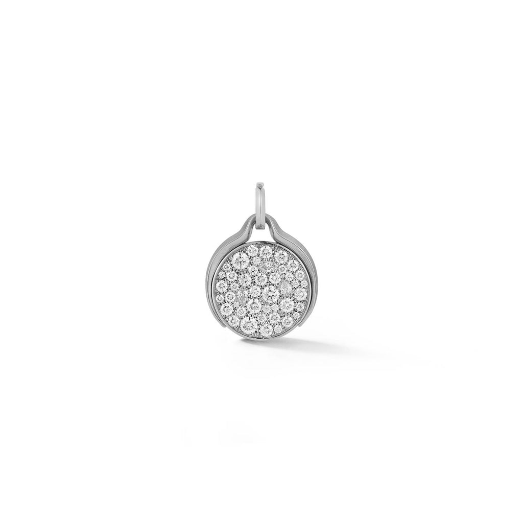 Diana Round Diamond Pave Charm