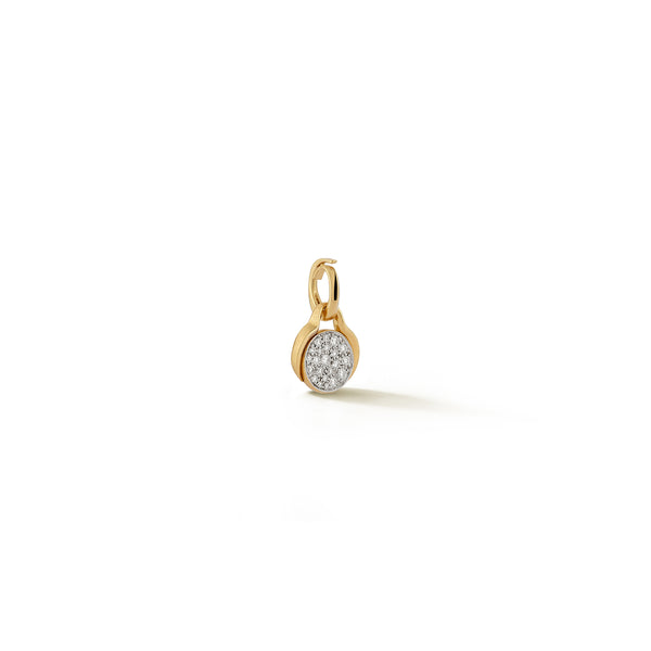 Mini Diana Round Diamond Pave Charm