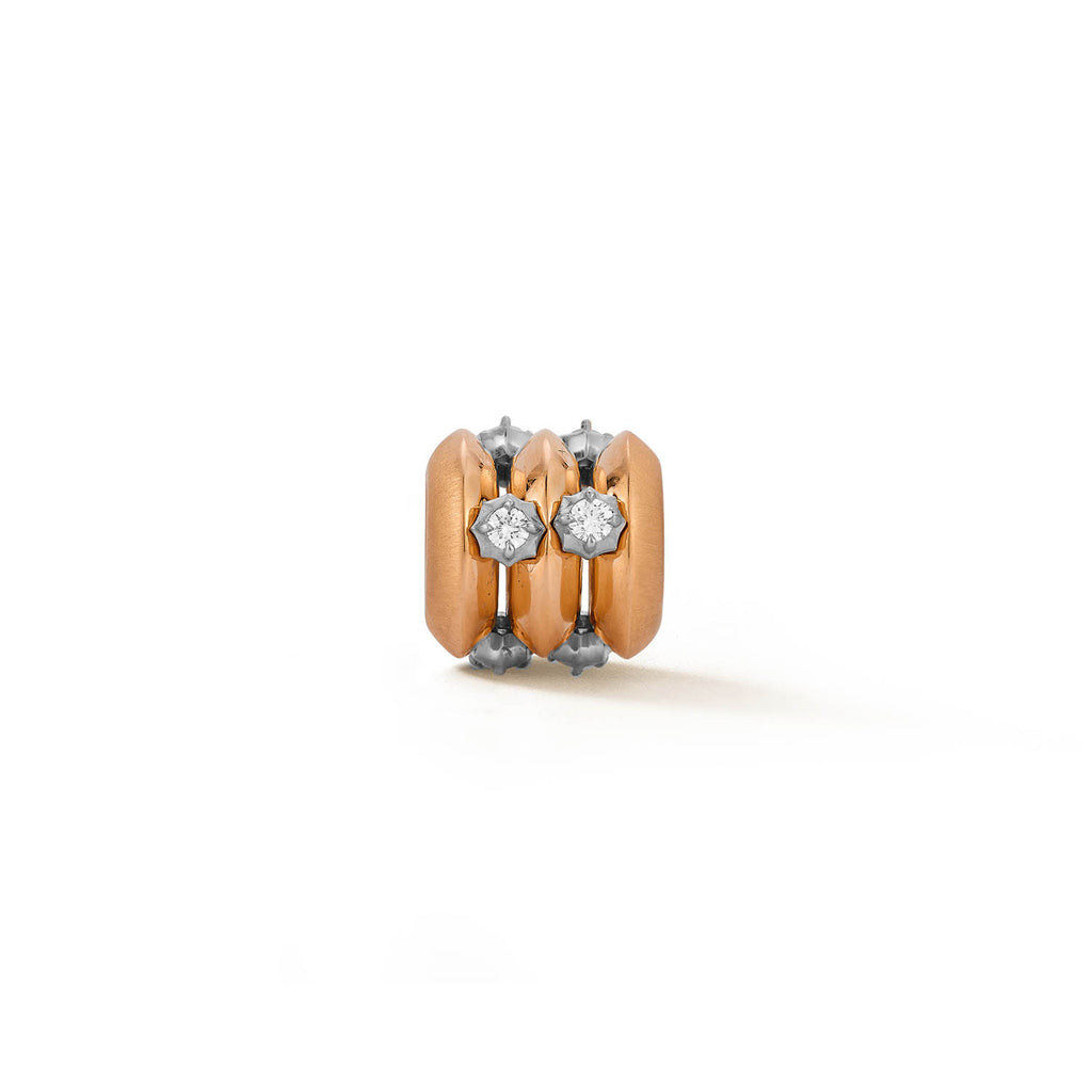 Two Tone Triple Frankie Rondelle