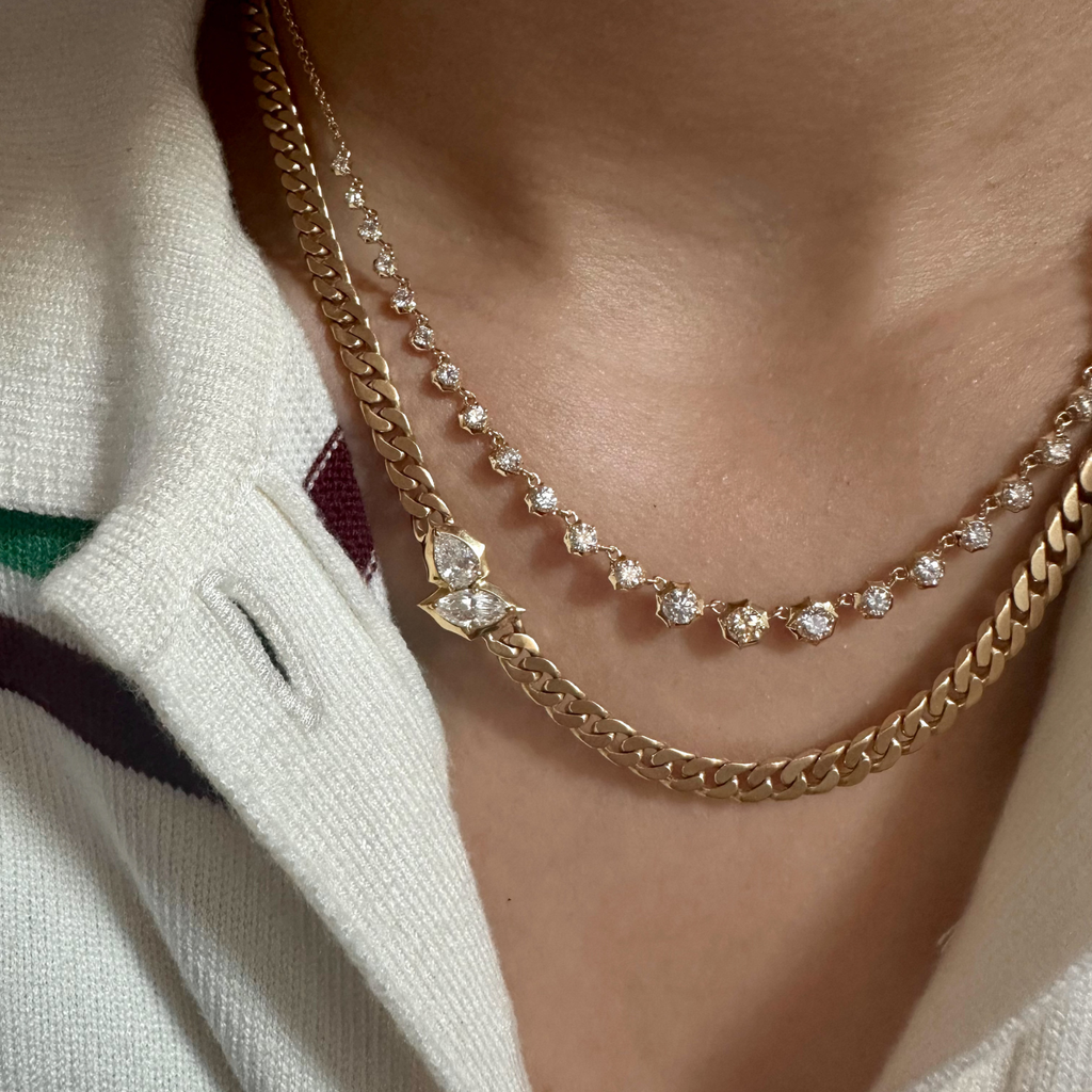 Poppy Curb Chain Necklace