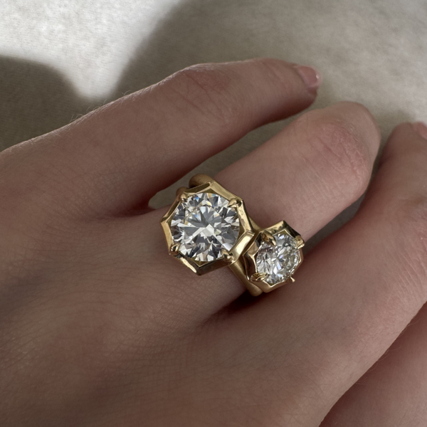 Alchemy Round Solitaire Ring (1.06tcw)