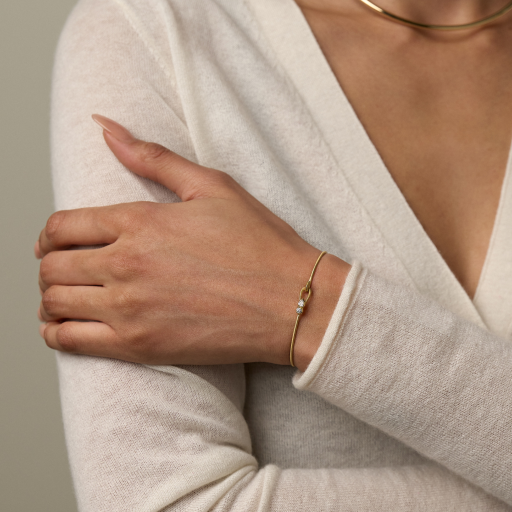 Posey Two Stone Bangle