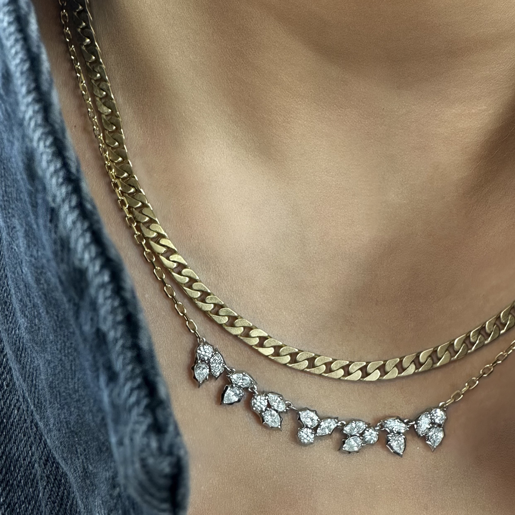Medium Stevie Curb Chain Necklace