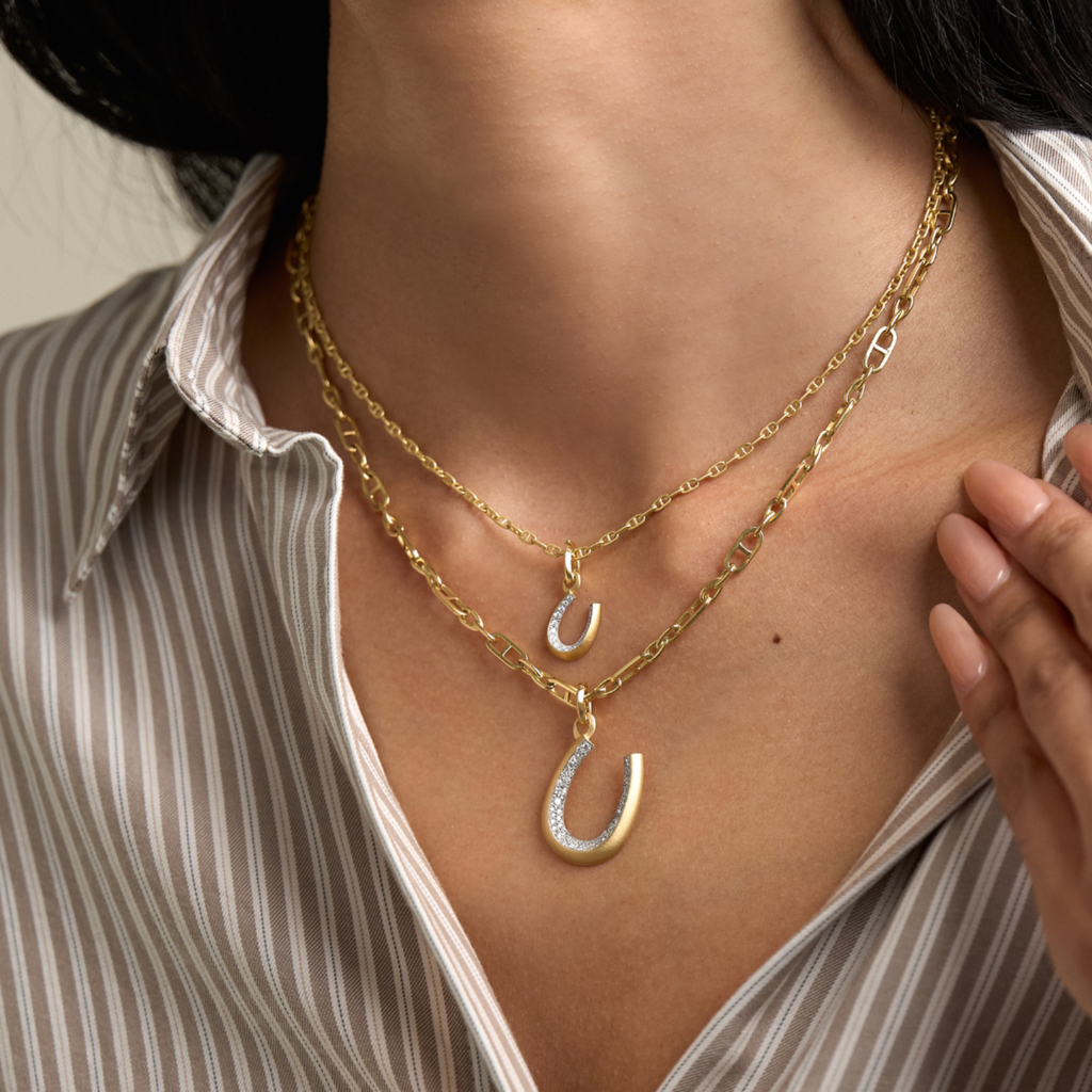 Horseshoe Charm – Jade Trau Horseshoe Charm – Jade Trau