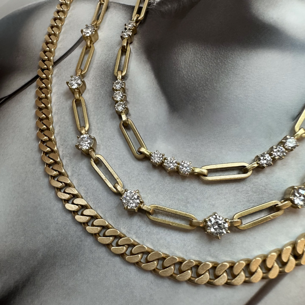 Large Stevie Curb Chain Necklace