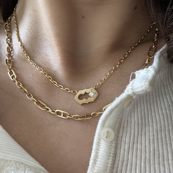 Sophia Diamond Link Pendant