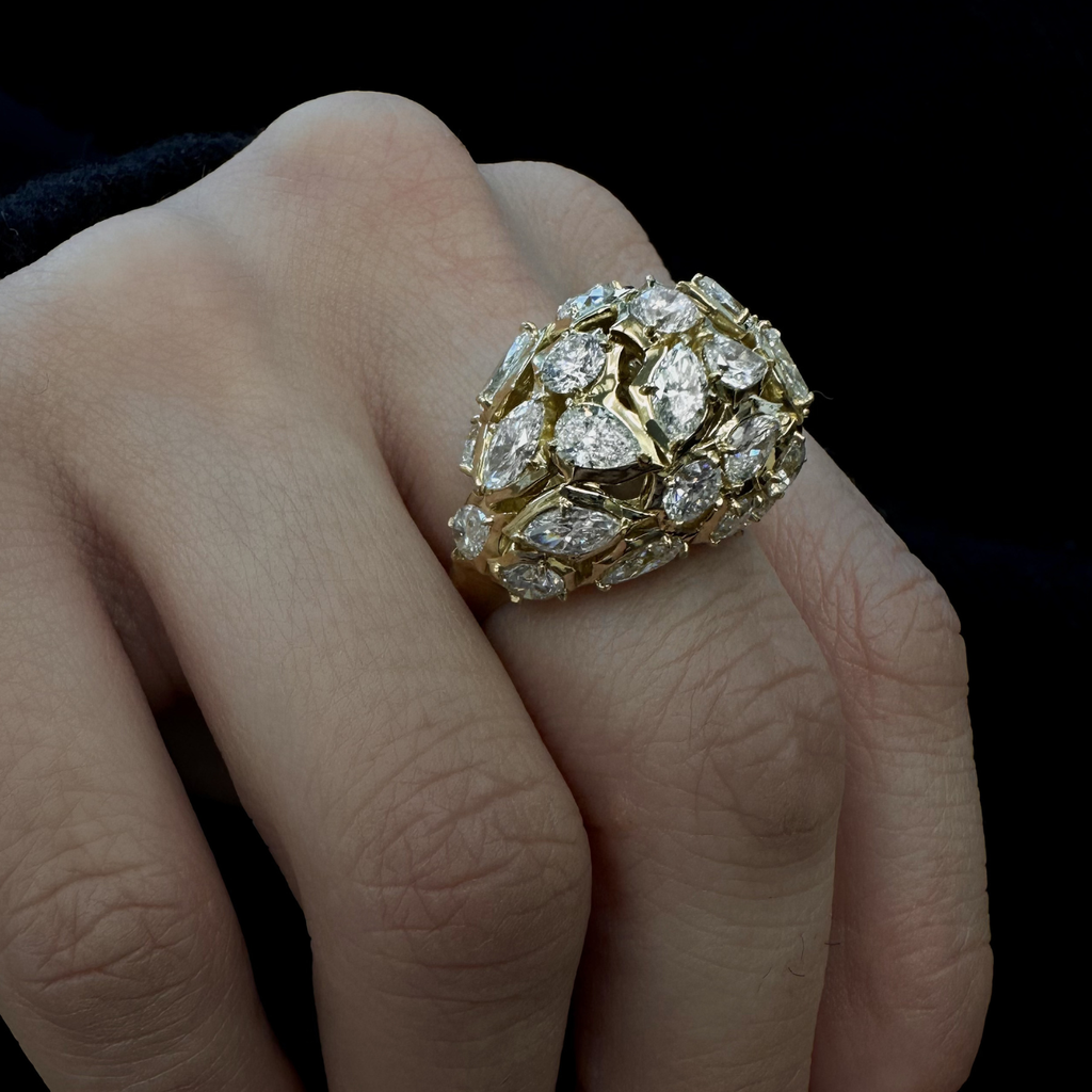 Poppy Dome Ring