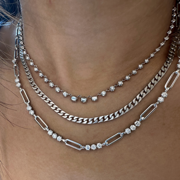 Medium Stevie Curb Chain Necklace