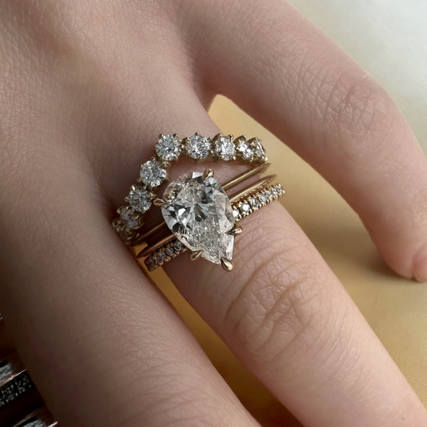 Jane Pear Solitaire Ring (1.70tcw)