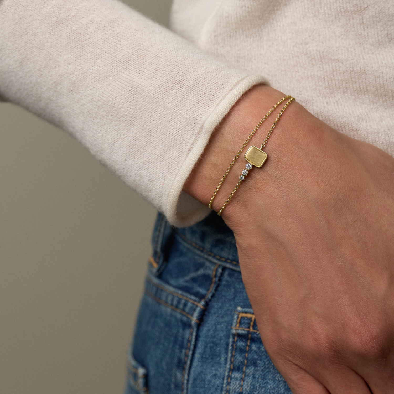 Mini Catherine Key Wrap Bracelet
