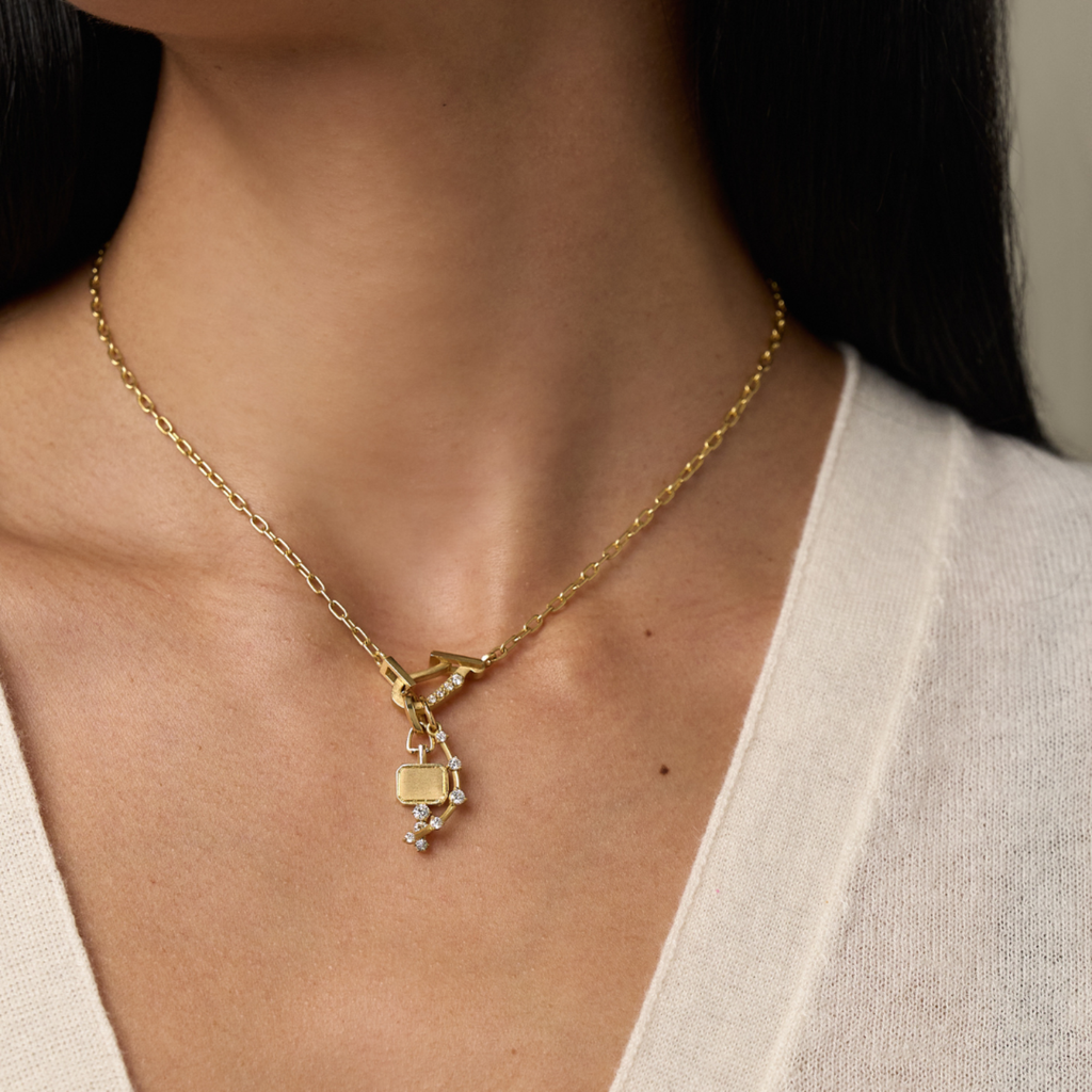 Mini Crescent Charm