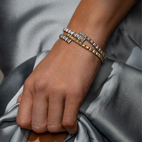 Harlow Two Tone Bracelet