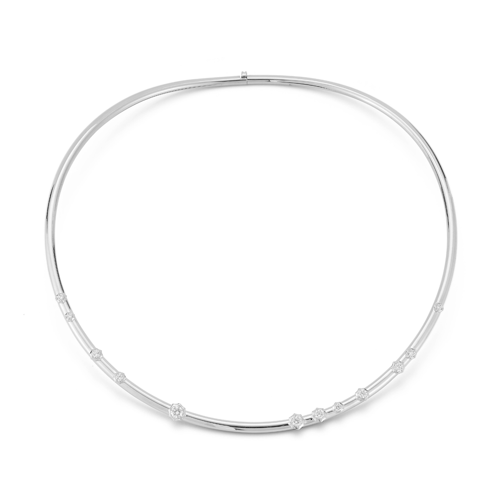 Constellation Diamond Plié Collar