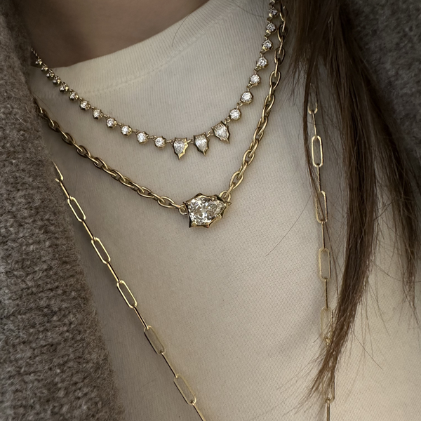 Envoy Pendant On Small Pear Link Chain