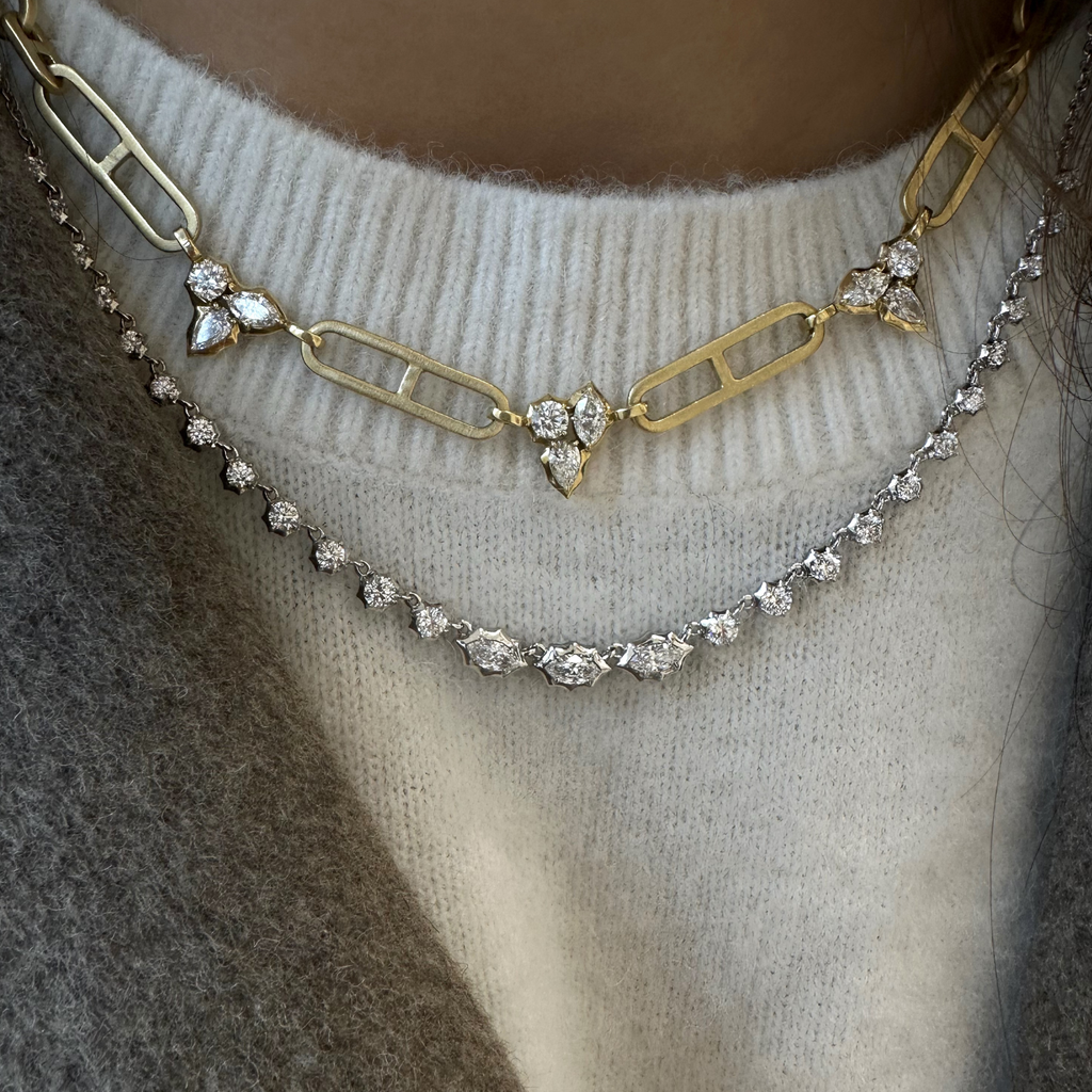 Maverick Diamond Riviera Necklace