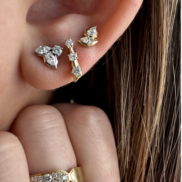 Kismet Bar Stud Earrings