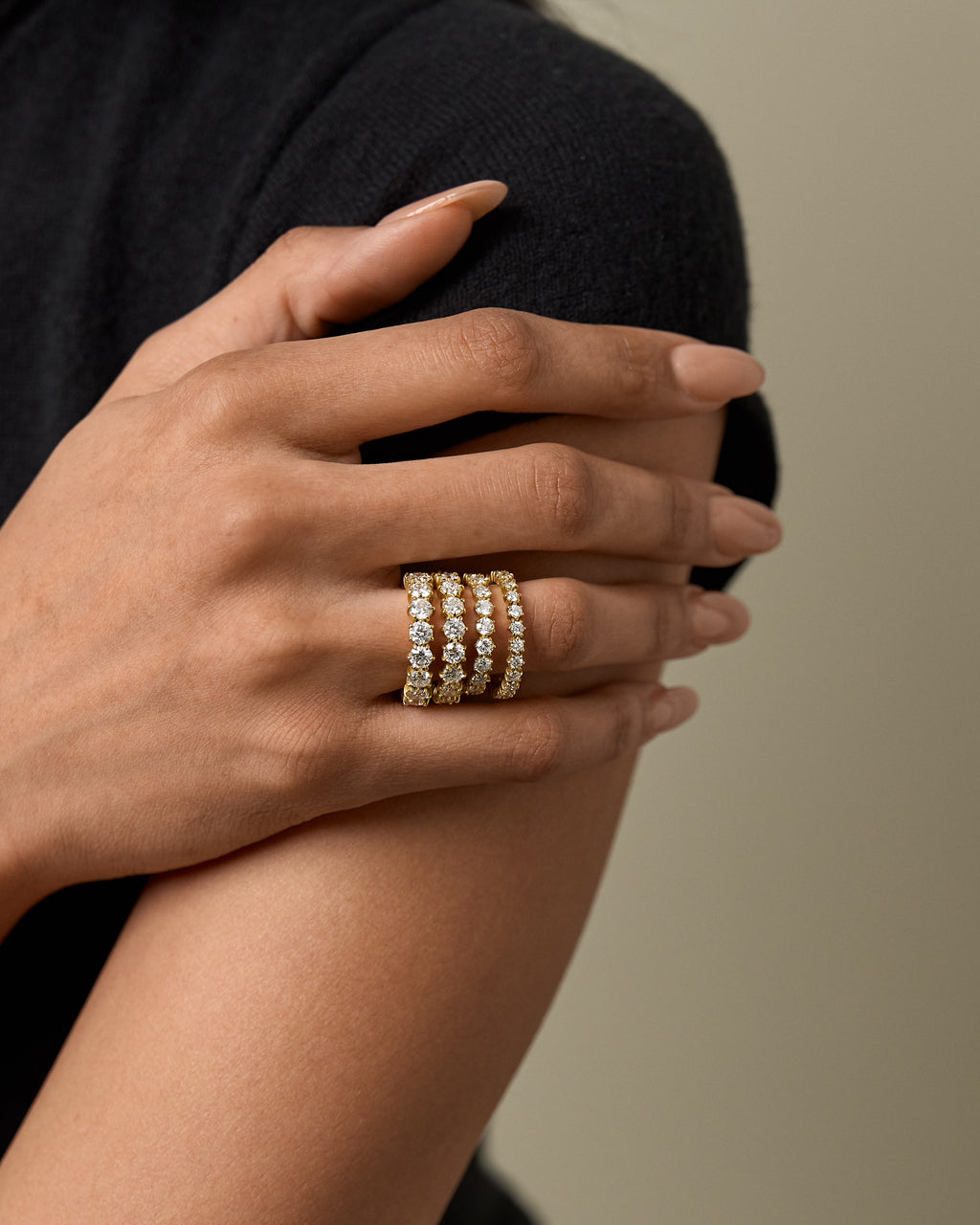 Catherine Diamond Eternity Band No. 1
