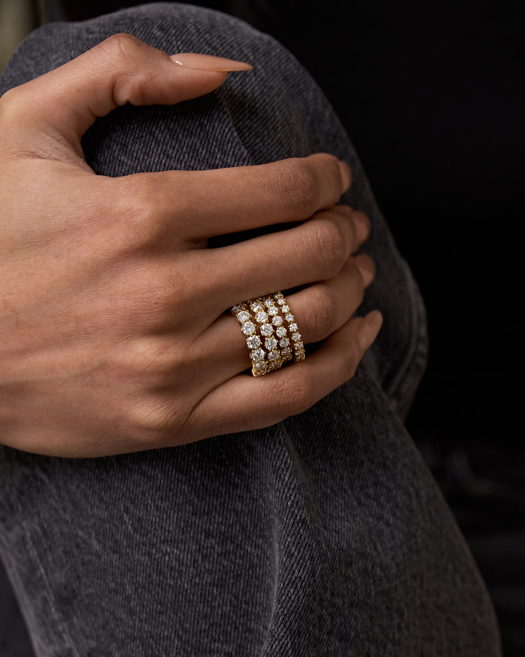 Catherine Diamond Eternity Band No. 1