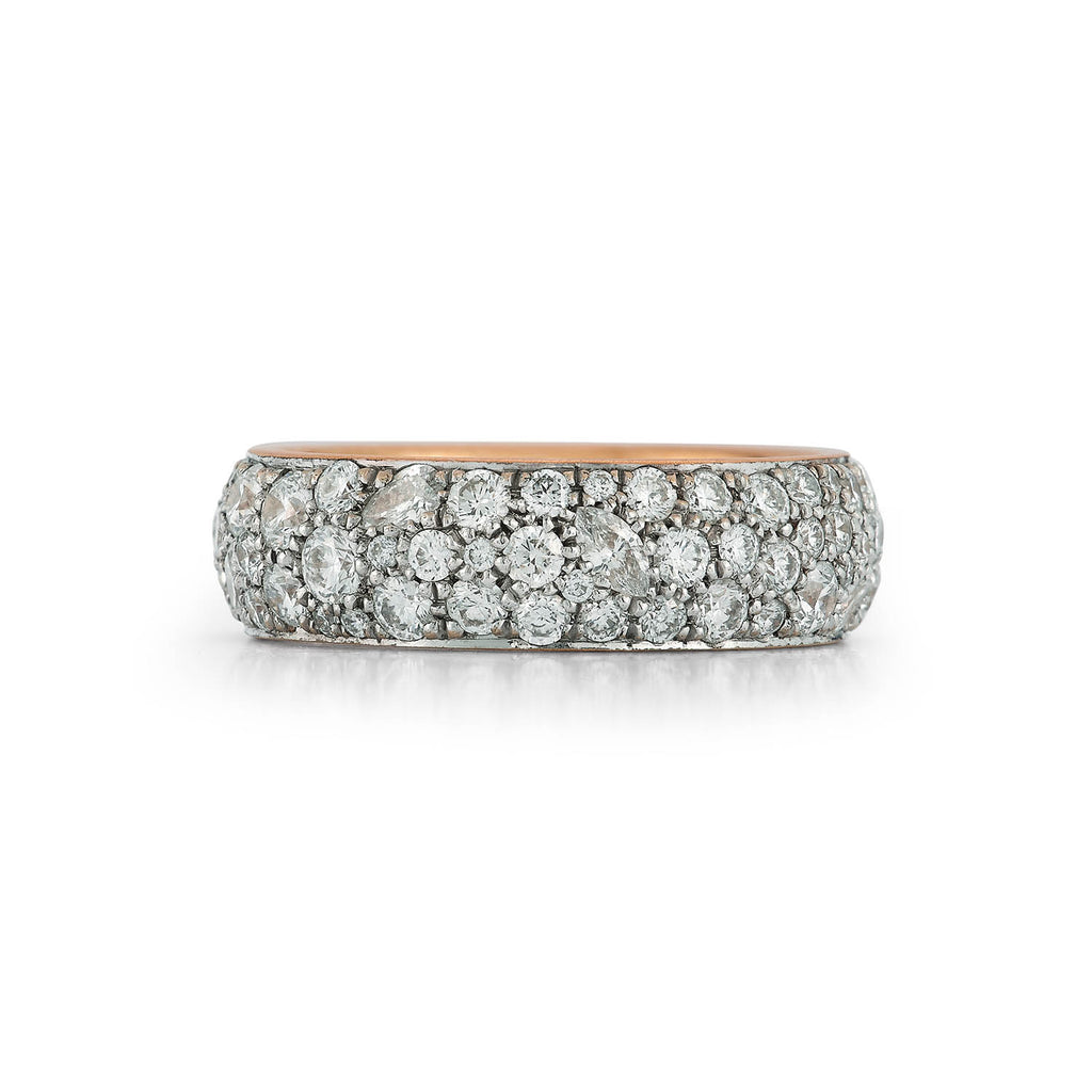Cobblestone Pavé Eternity Band 6.0
