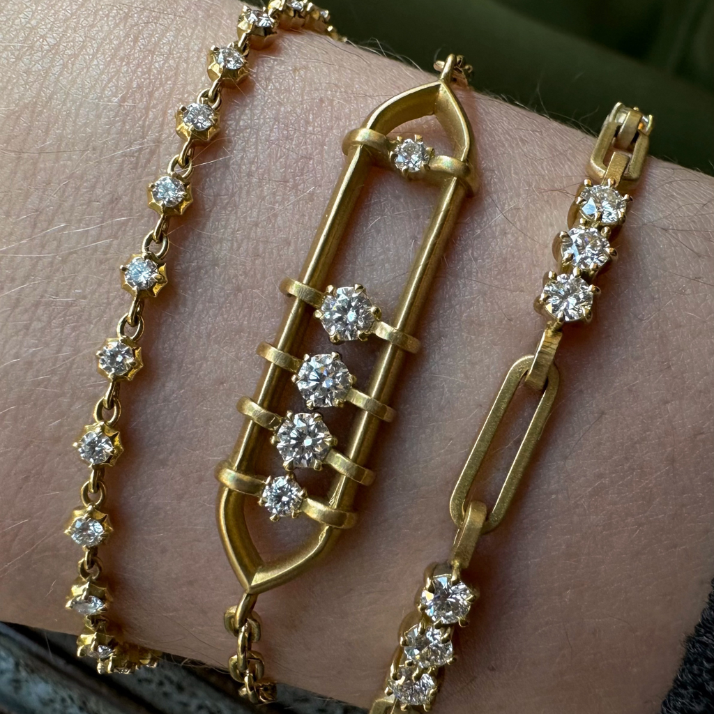 Penelope Floating Diamond Bracelet