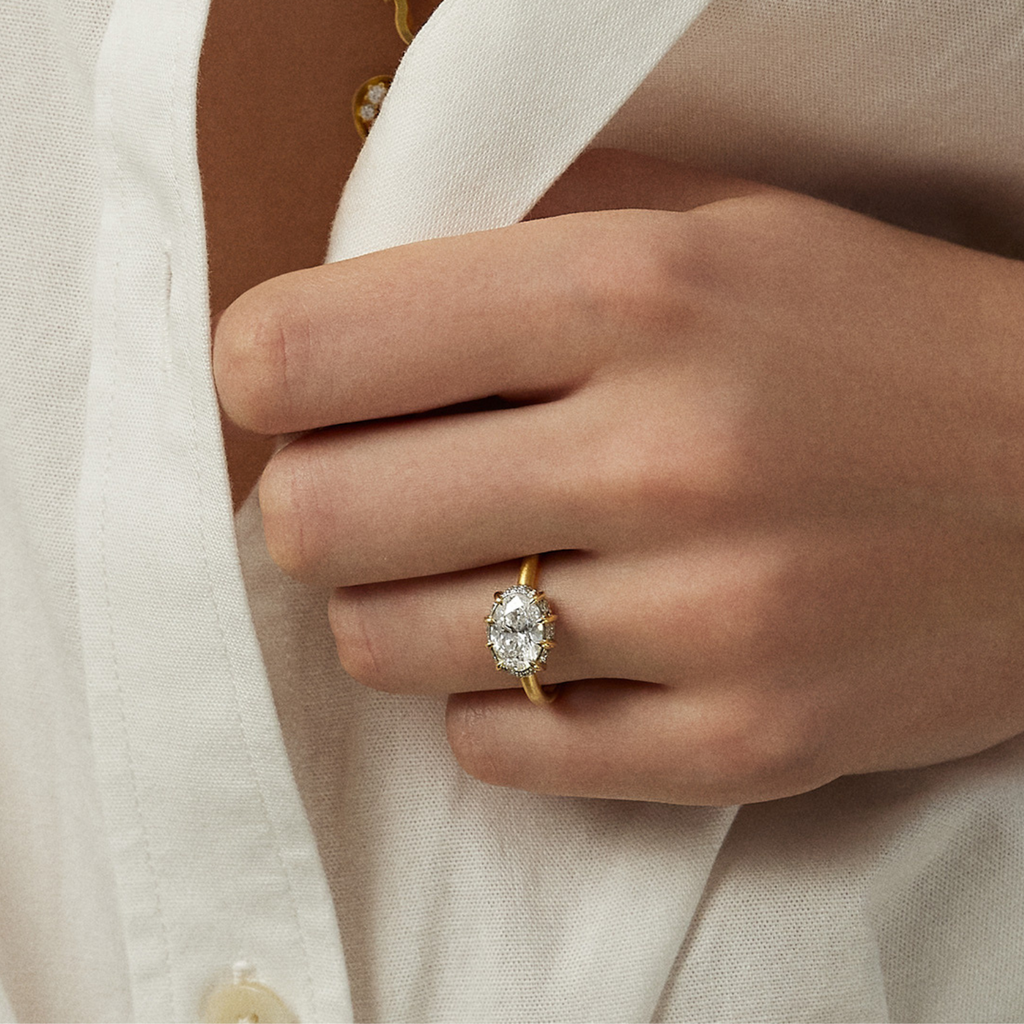 Scarlett Solitaire Ring