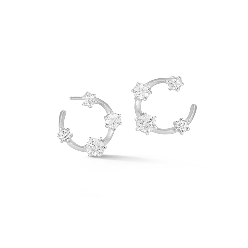 Small Kismet Diamond Hoops